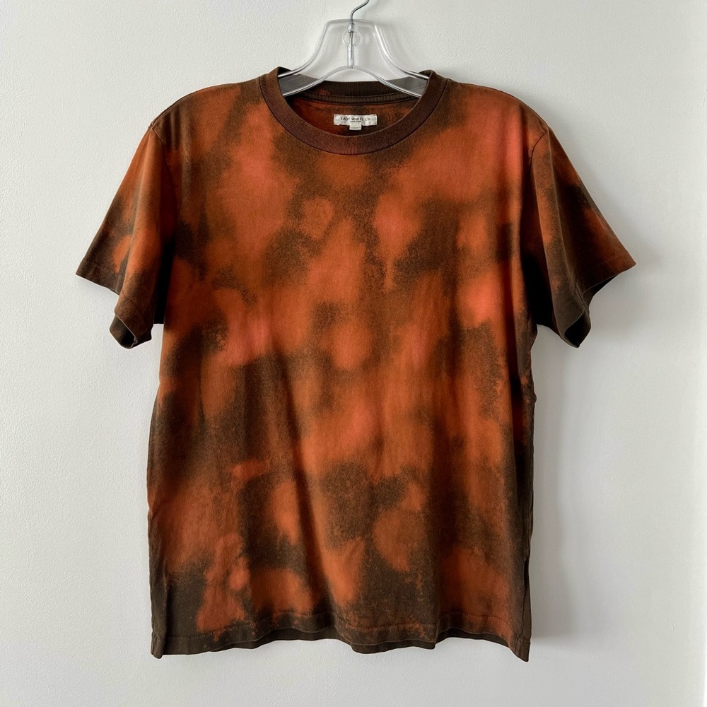 Men's Tie-Dye Lady White Co. T-Shirt - Orange and Brown